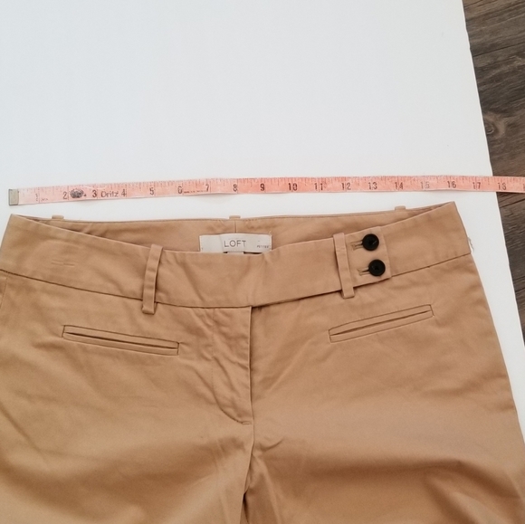 LOFT Tan Marisa Fit Petite Pants - Picture 3 of 8